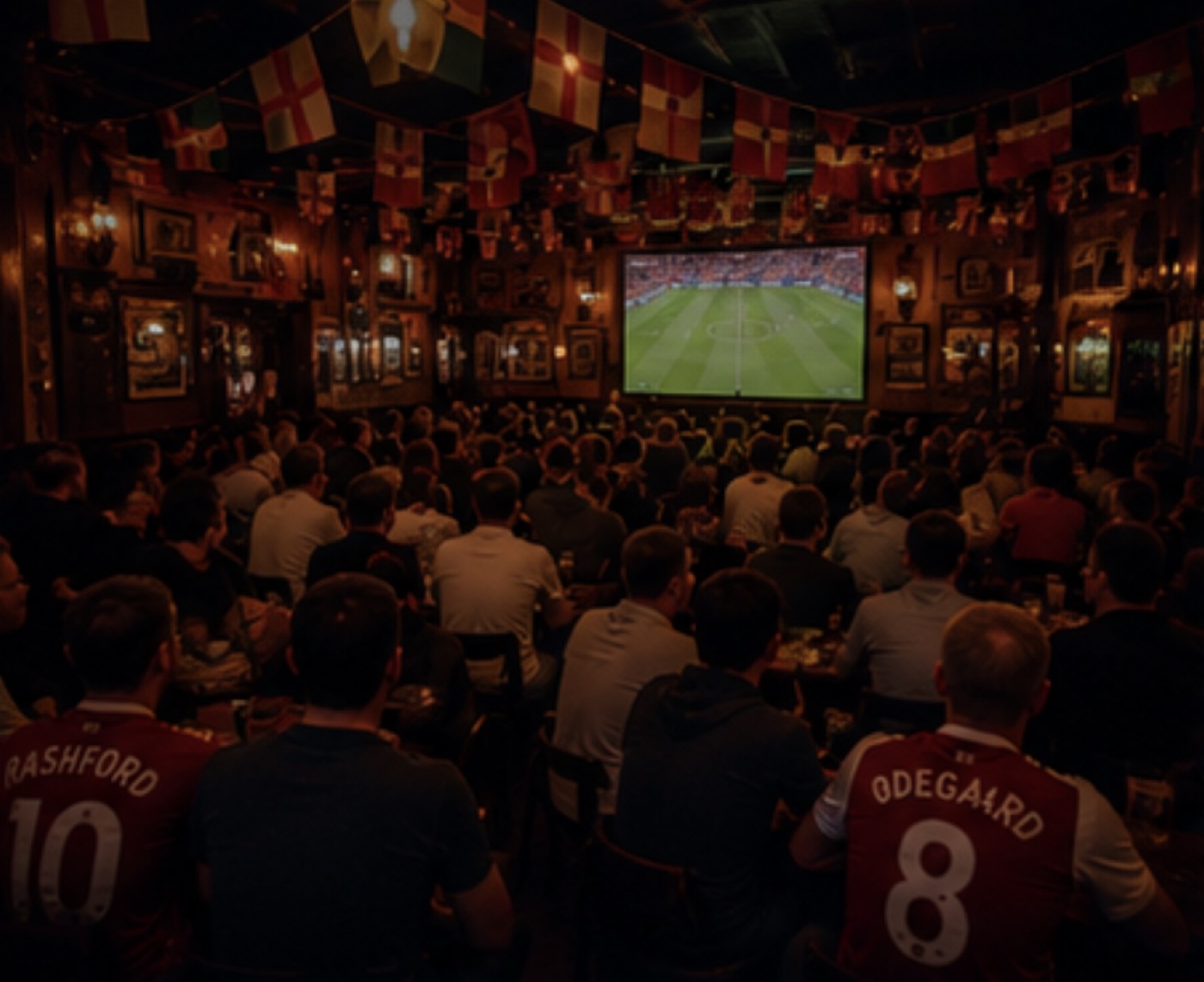 Bohemen Sportspub (AI-illustrasjon)