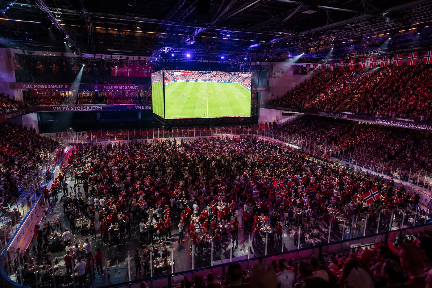 Fotball på Jordal (AI-illustrasjon)